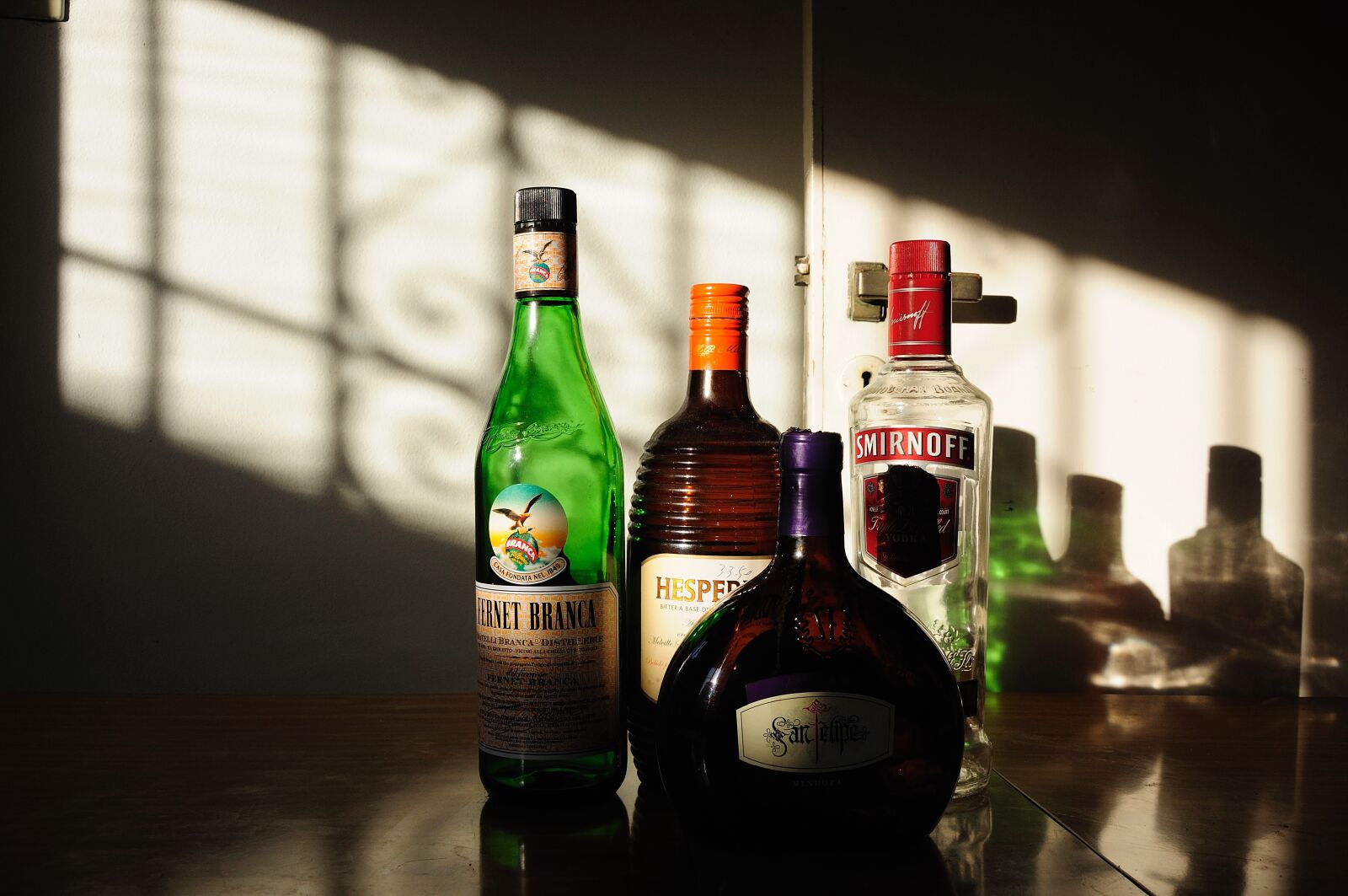Nikon D5000 sample photo. Bottles, alcohol, drink photography