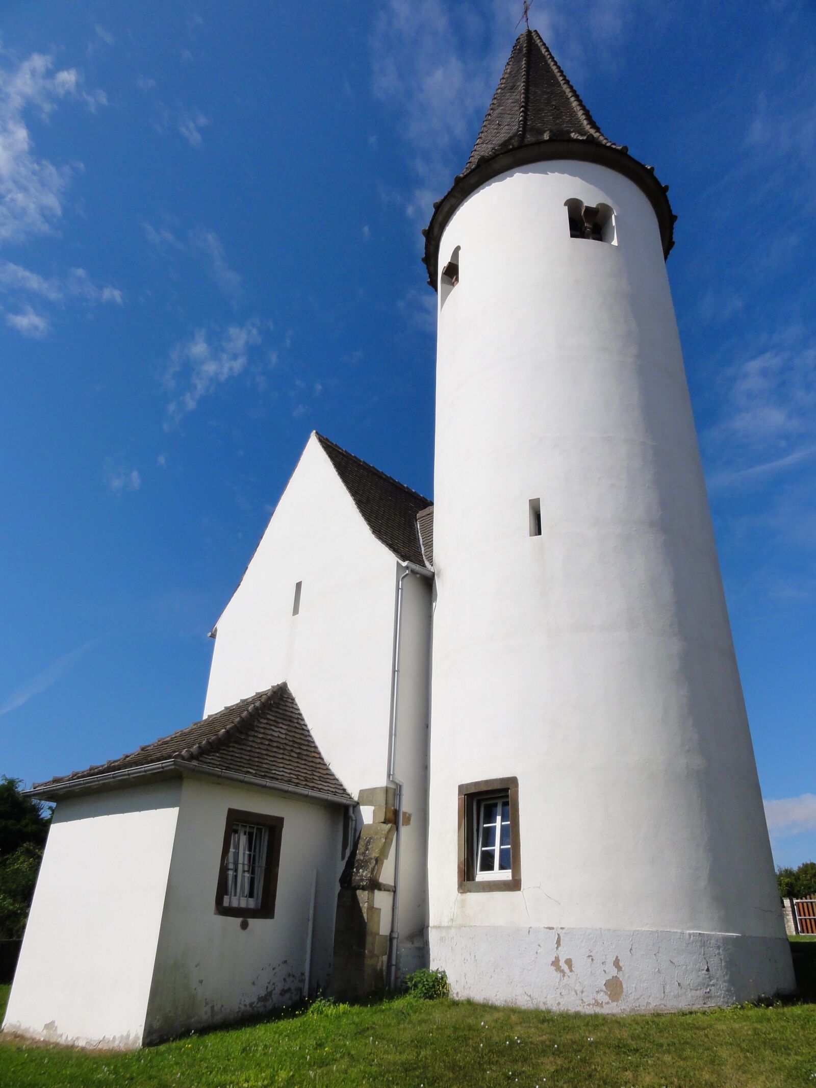Sony DSC-HX5V sample photo. Chapel, kirchberg, tower photography