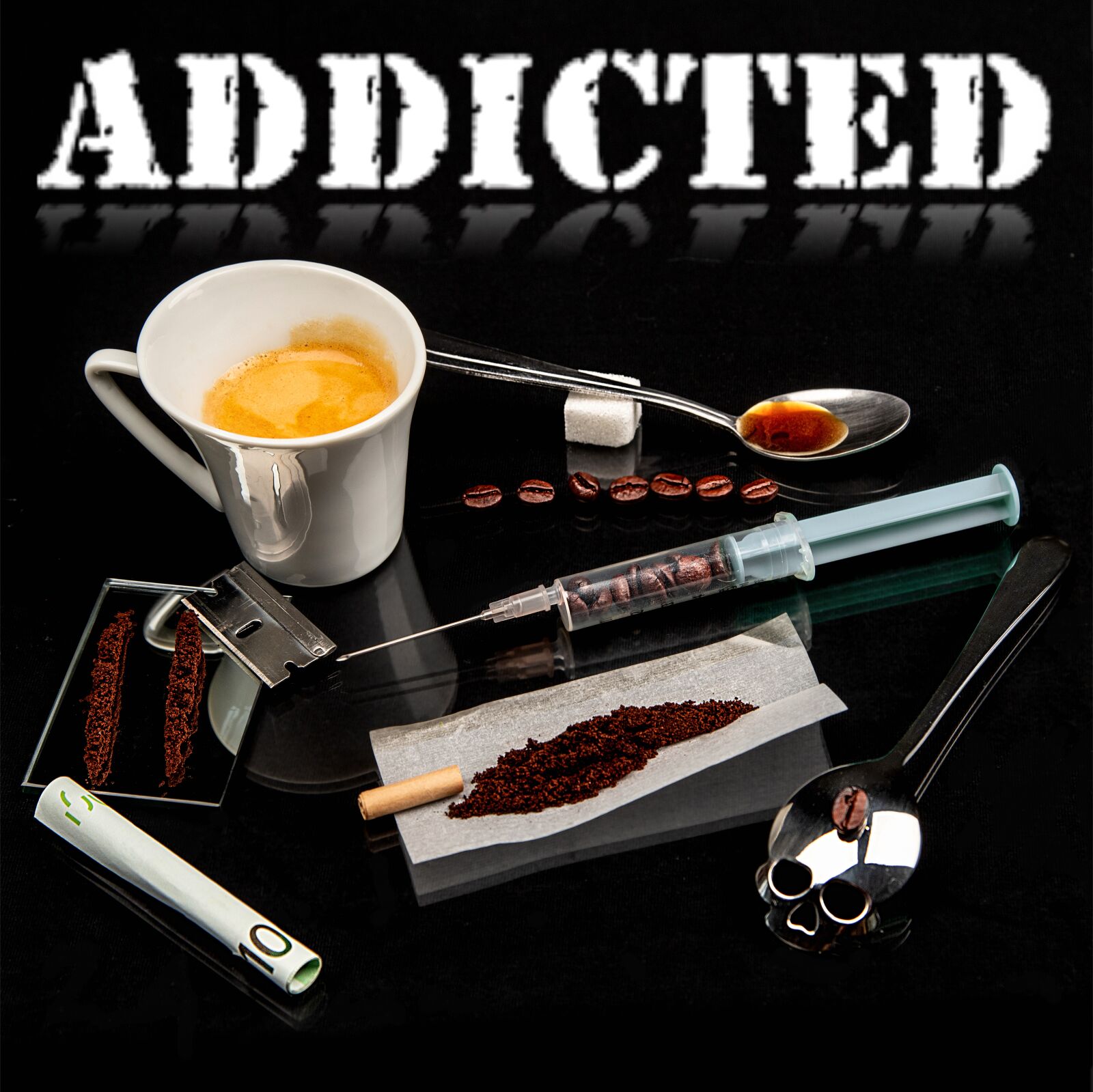 Canon EOS 6D Mark II sample photo. Coffee, addiction, still life photography