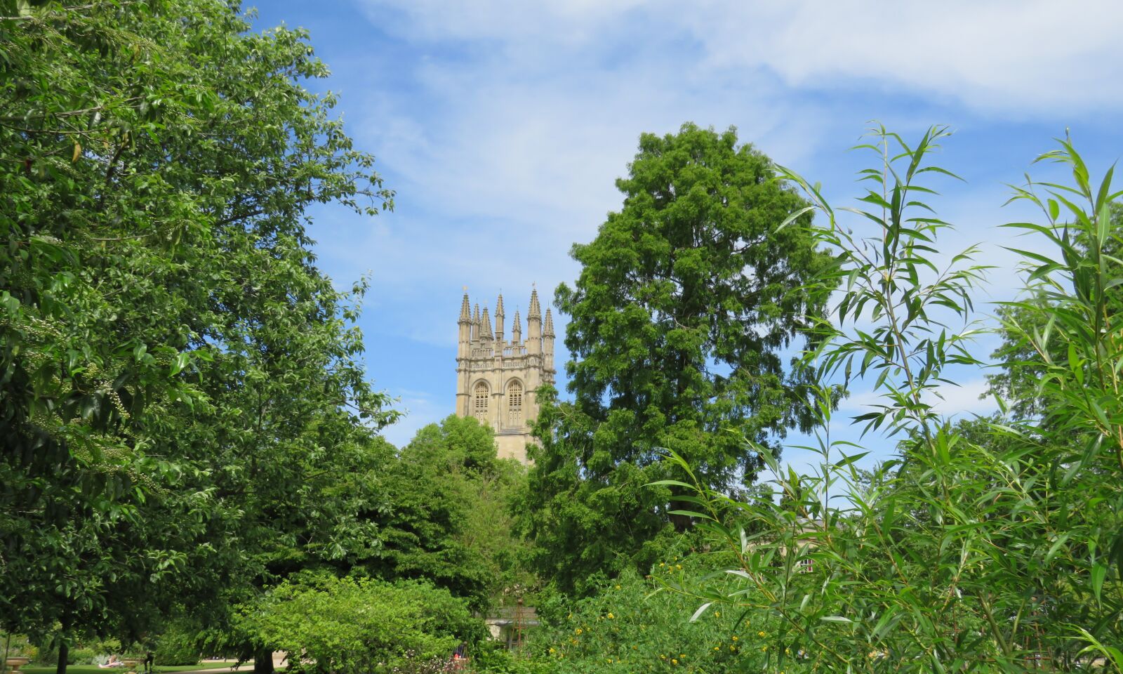 Canon PowerShot SX540 HS sample photo. Oxford, magdalen, tower photography