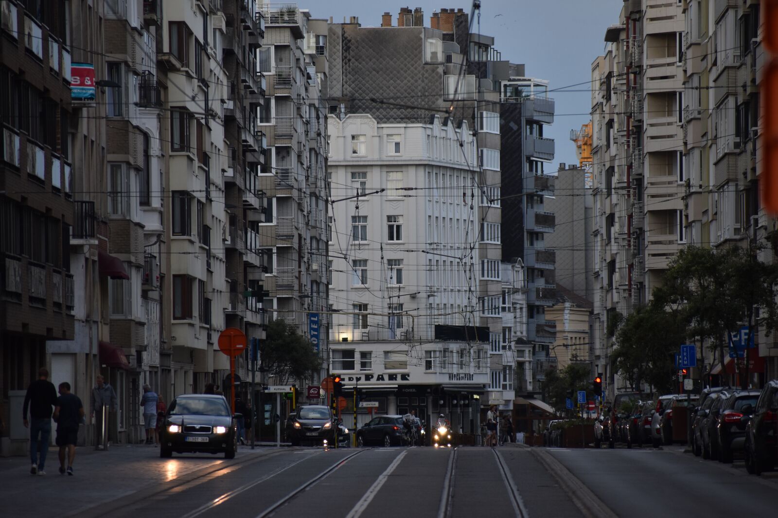 Nikon D3500 sample photo. Tram, train, rails photography