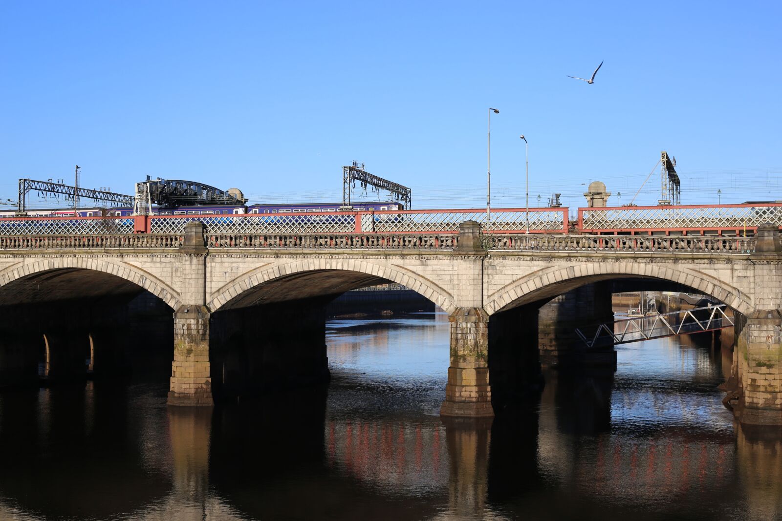 Canon EF 50mm F1.8 STM sample photo. Rail, railway, railway bridge photography