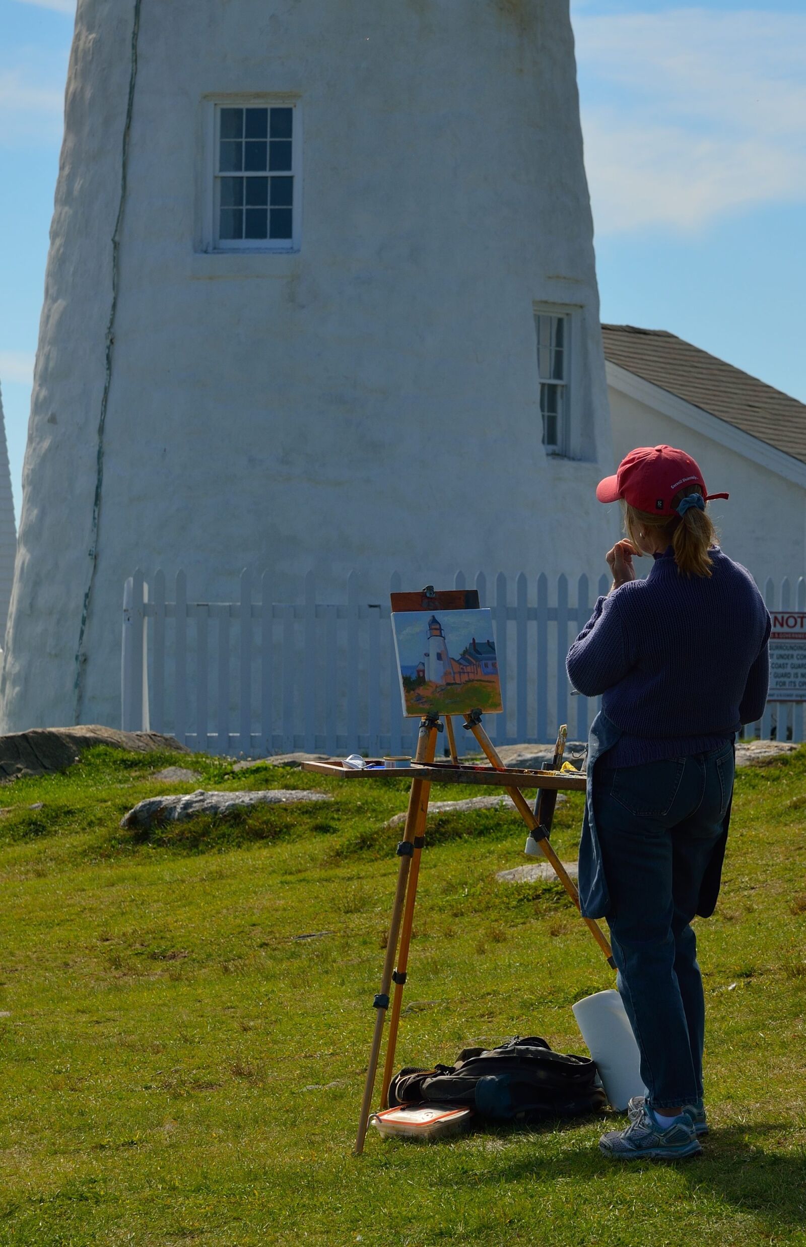 Nikon D800 sample photo. Lighthouse, acadia, maine photography