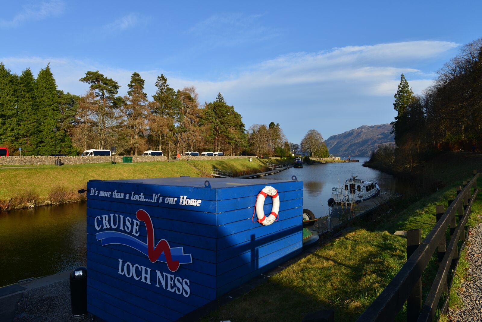 Nikon D800 sample photo. Ness, lake, tourist destination photography