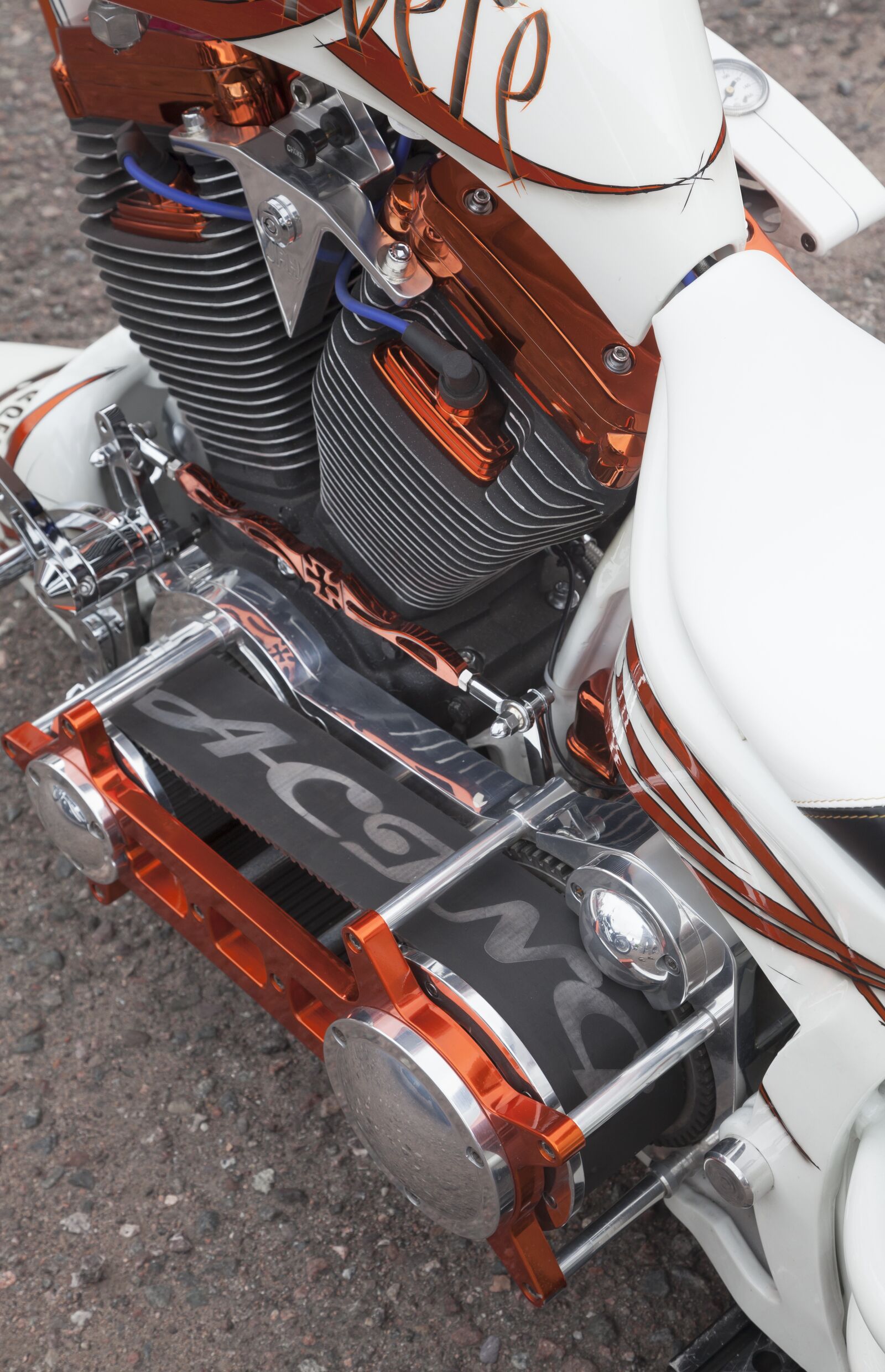Canon EOS 5D Mark II sample photo. Hd, motorcycle, engine photography