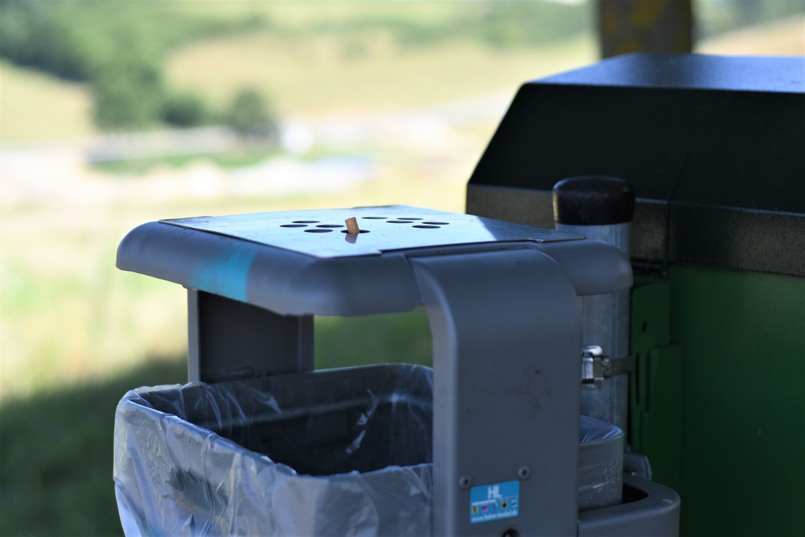 Nikon D7200 sample photo. Waste bins, garbage, waste photography
