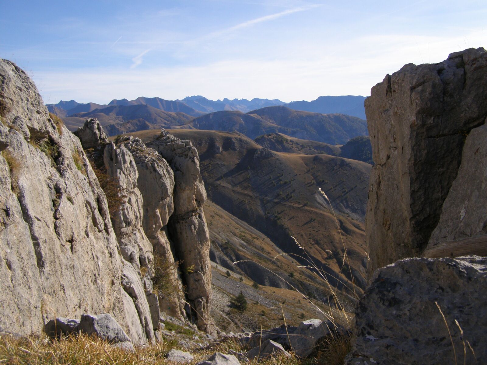 Olympus SP510UZ sample photo. Alpes-maritimes, ascent of the photography