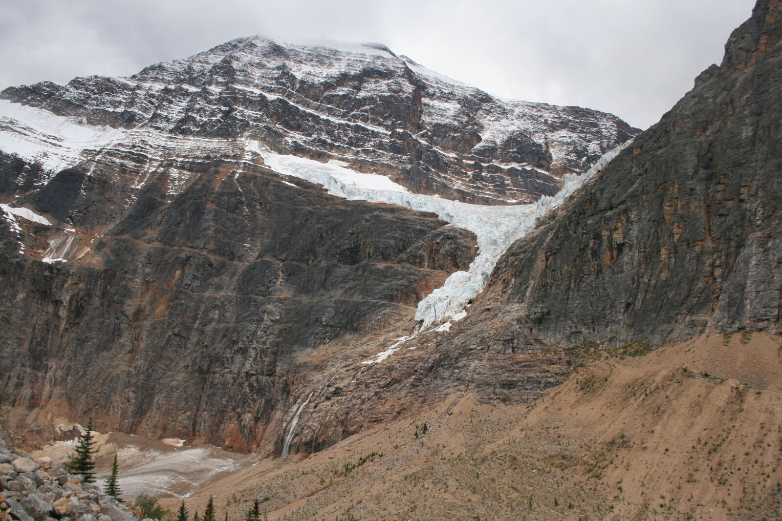 Canon EF-S 18-55mm F3.5-5.6 II sample photo. Alberta, canada, glacier, jasper photography