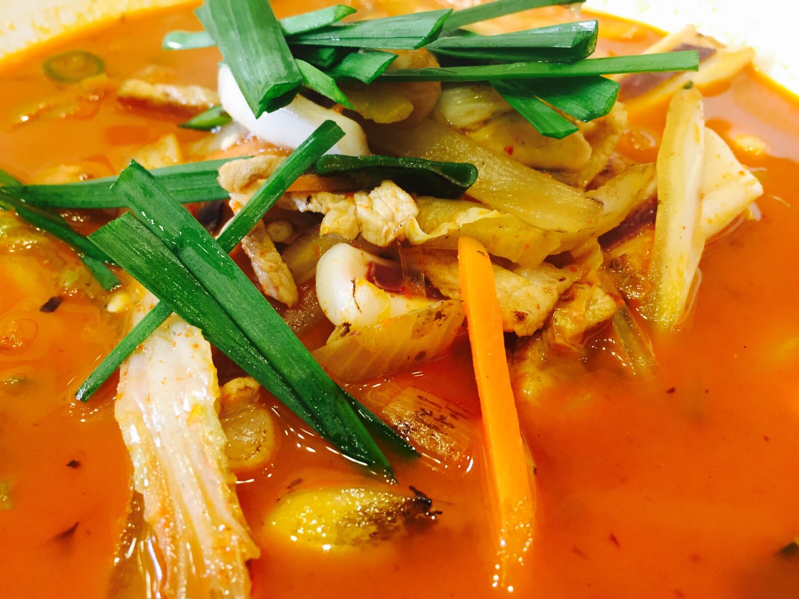 Apple iPhone 6 sample photo. Food, koreanfood, jjambbong photography