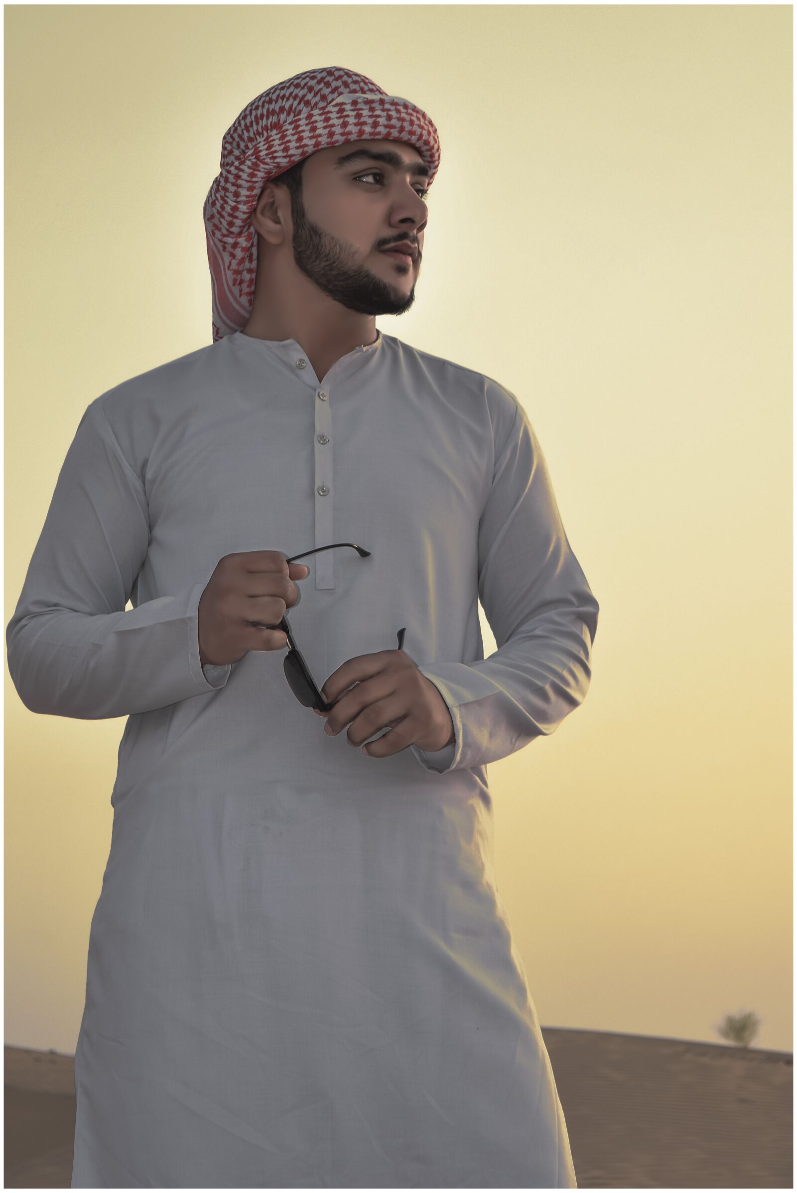 Nikon D3300 sample photo. Portrait, desert, evening photography