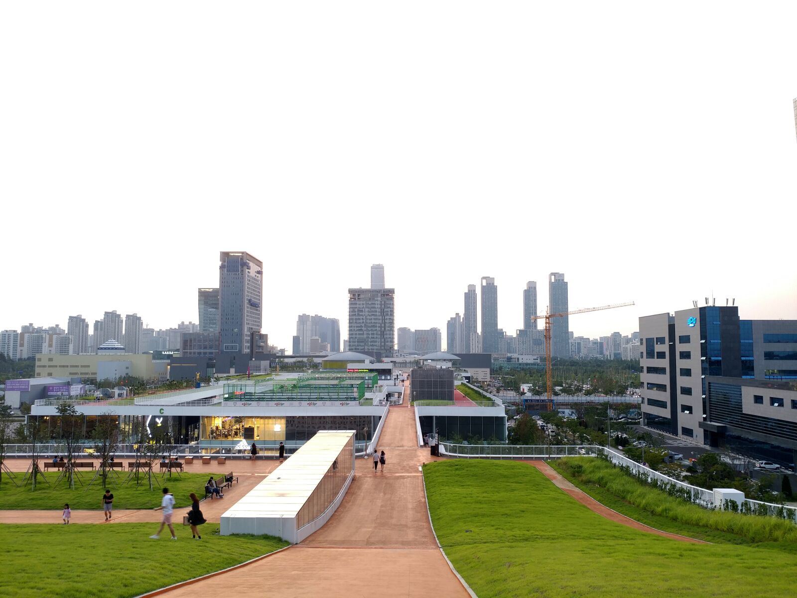 LG V20 sample photo. New songdo city, city photography