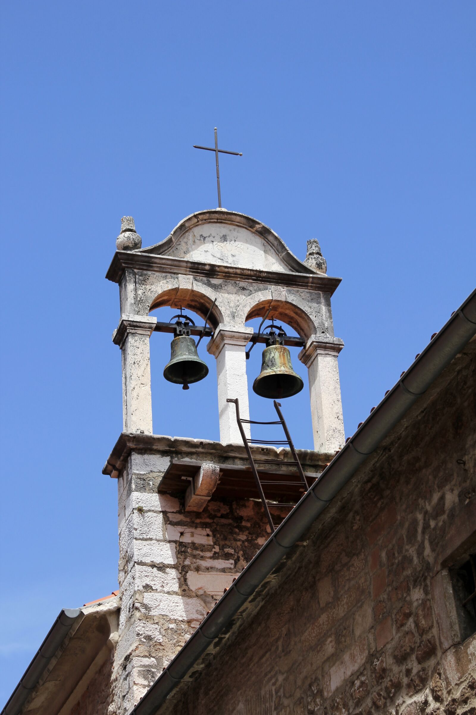 Canon EOS 60D sample photo. Church bells, cross, religion photography