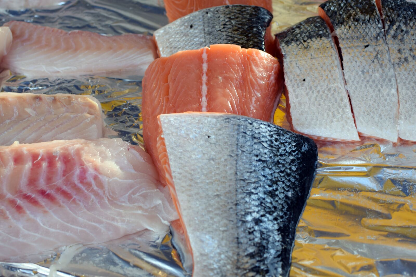 Nikon D5300 sample photo. Fresh fish, fish fillet photography