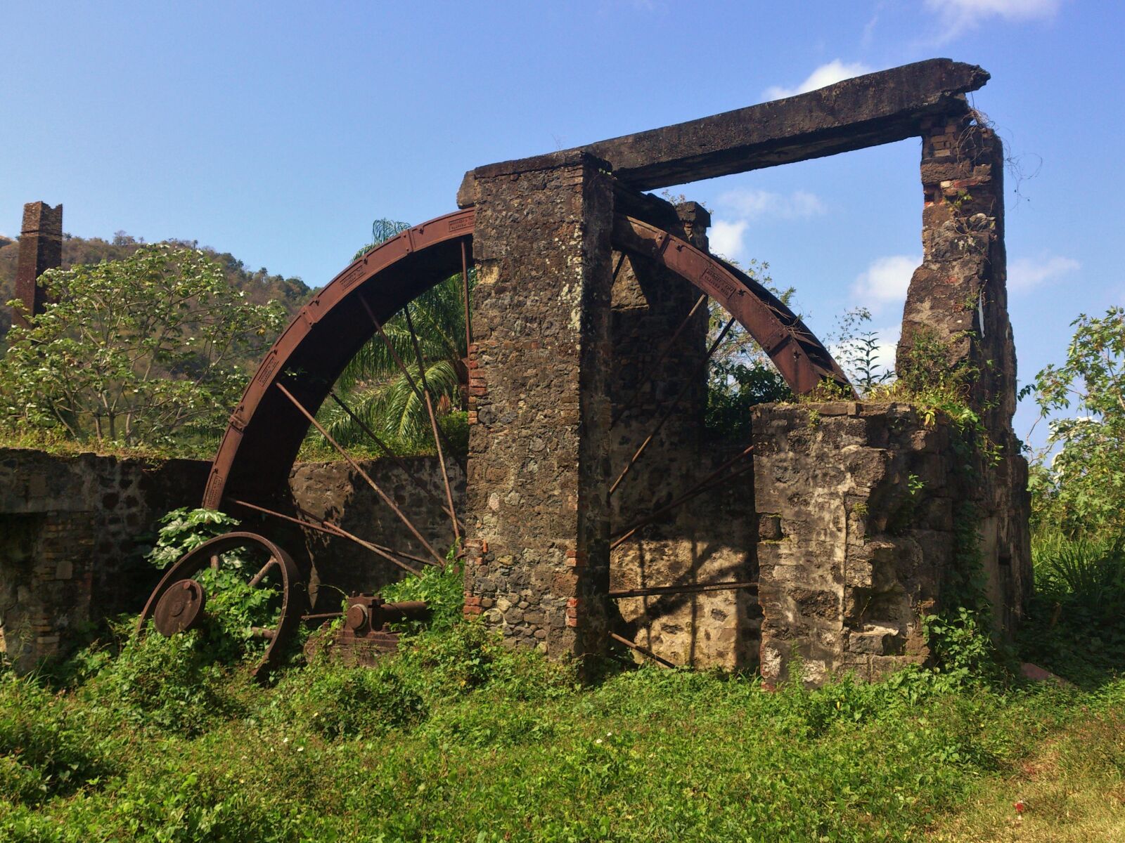 Sony Ericsson Xperia S sample photo. Grenada, caribbean, waterwheel photography