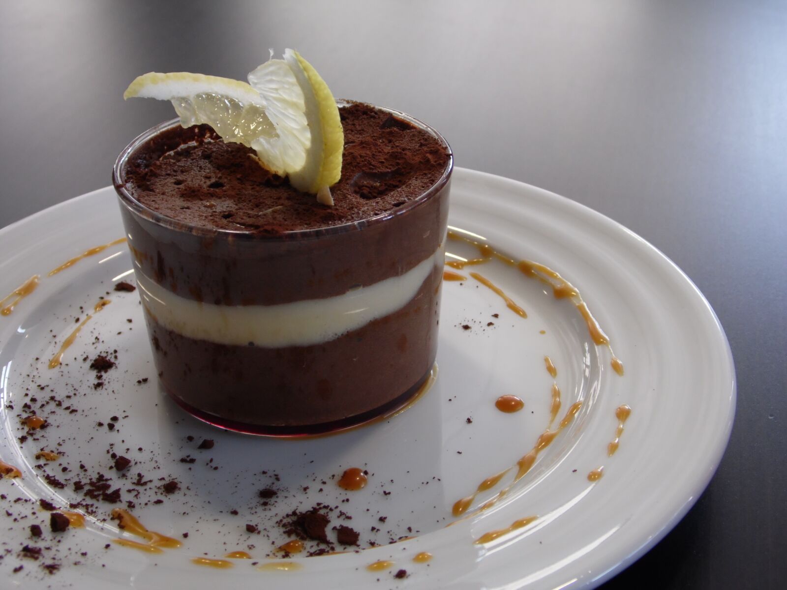Samsung WB100/  WB101 sample photo. Foam, chocolate, dessert photography