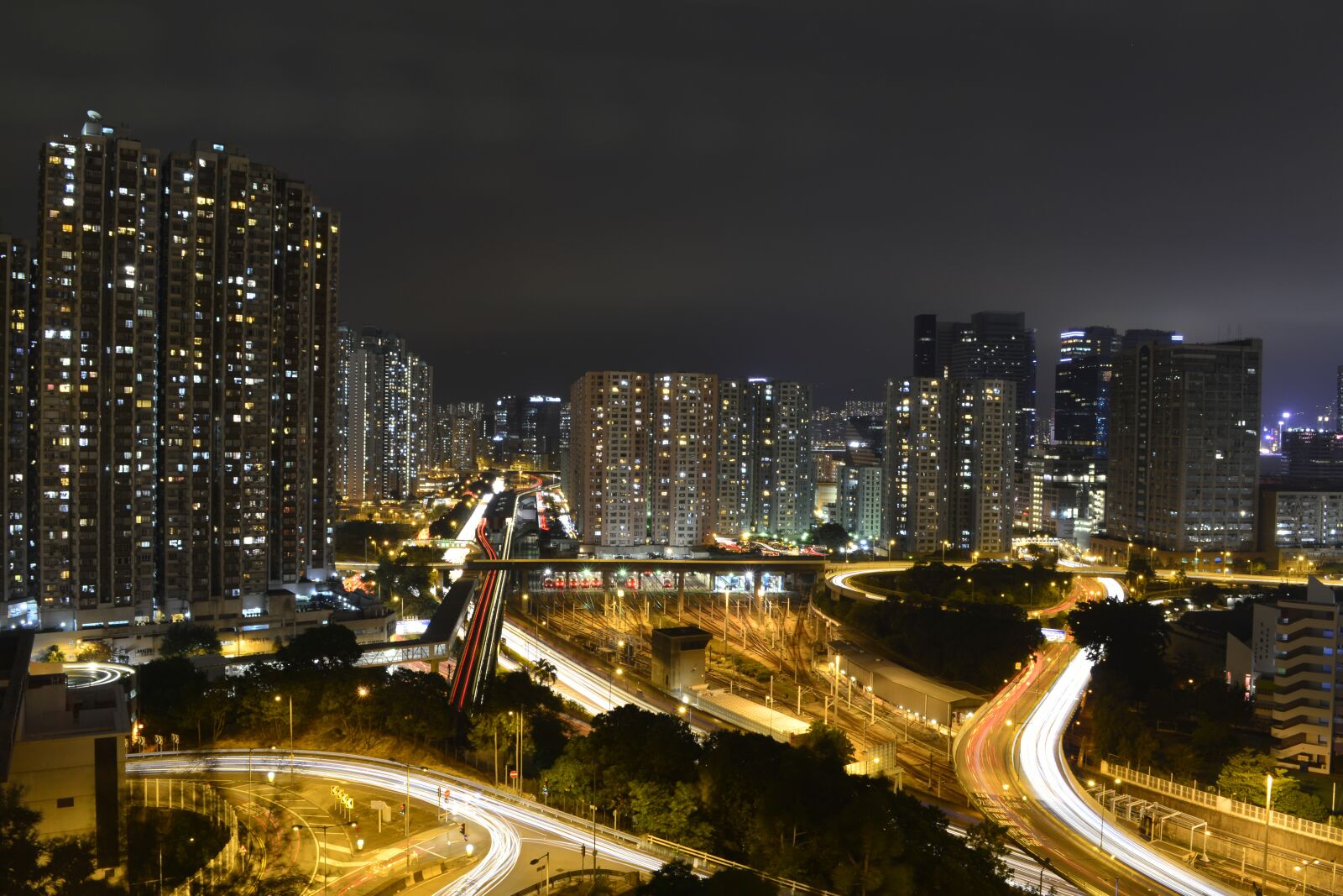 Nikon D5200 sample photo. Hong kong, night, light photography