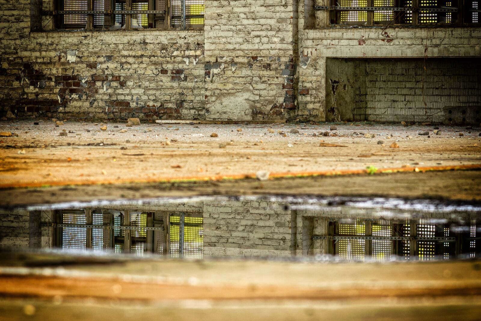 Nikon D3300 sample photo. Mirroring, water, lost places photography