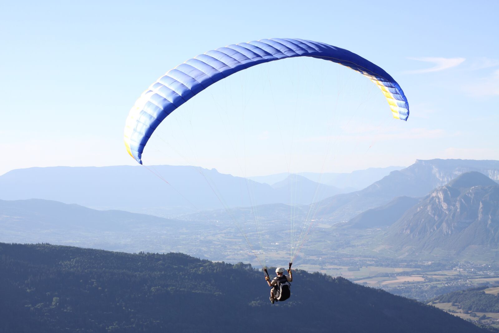 Canon EOS 50D sample photo. Paragliding, hover, sports activities photography