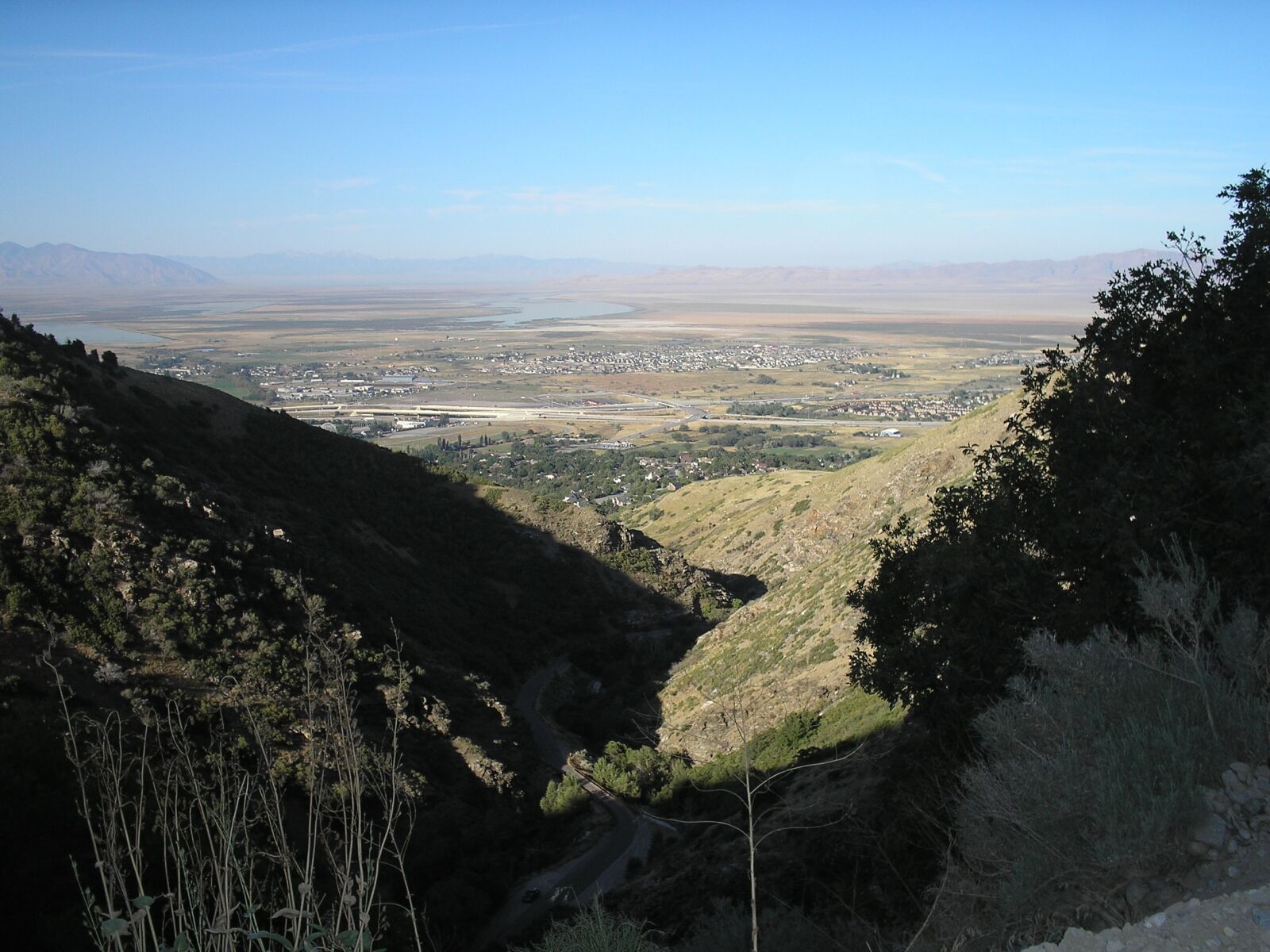 Olympus C180,D435 sample photo. Great salt lake, wasatch photography