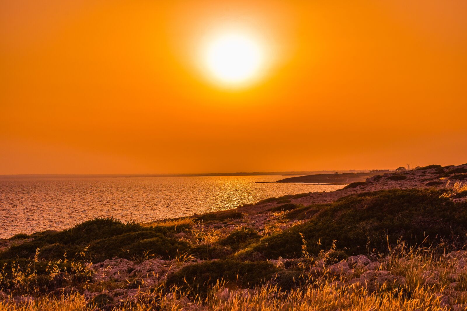 Nikon D3300 sample photo. Sunset, sea, rocky coast photography