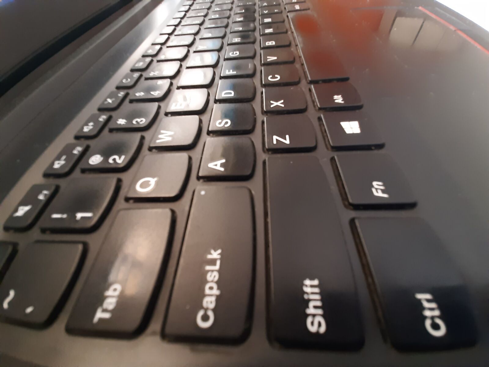 Samsung SM-M215F sample photo. Keyboard, laptop keyboard, laptop photography