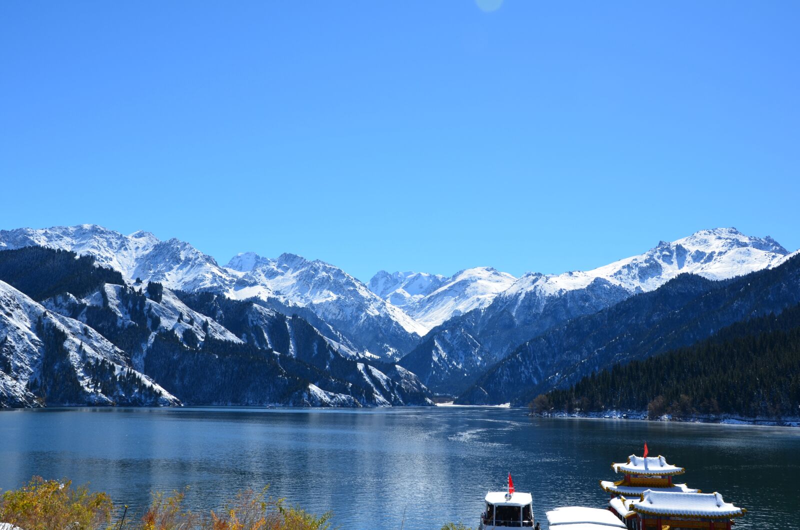 Nikon D7000 sample photo. In xinjiang, tianshan, tianchi photography