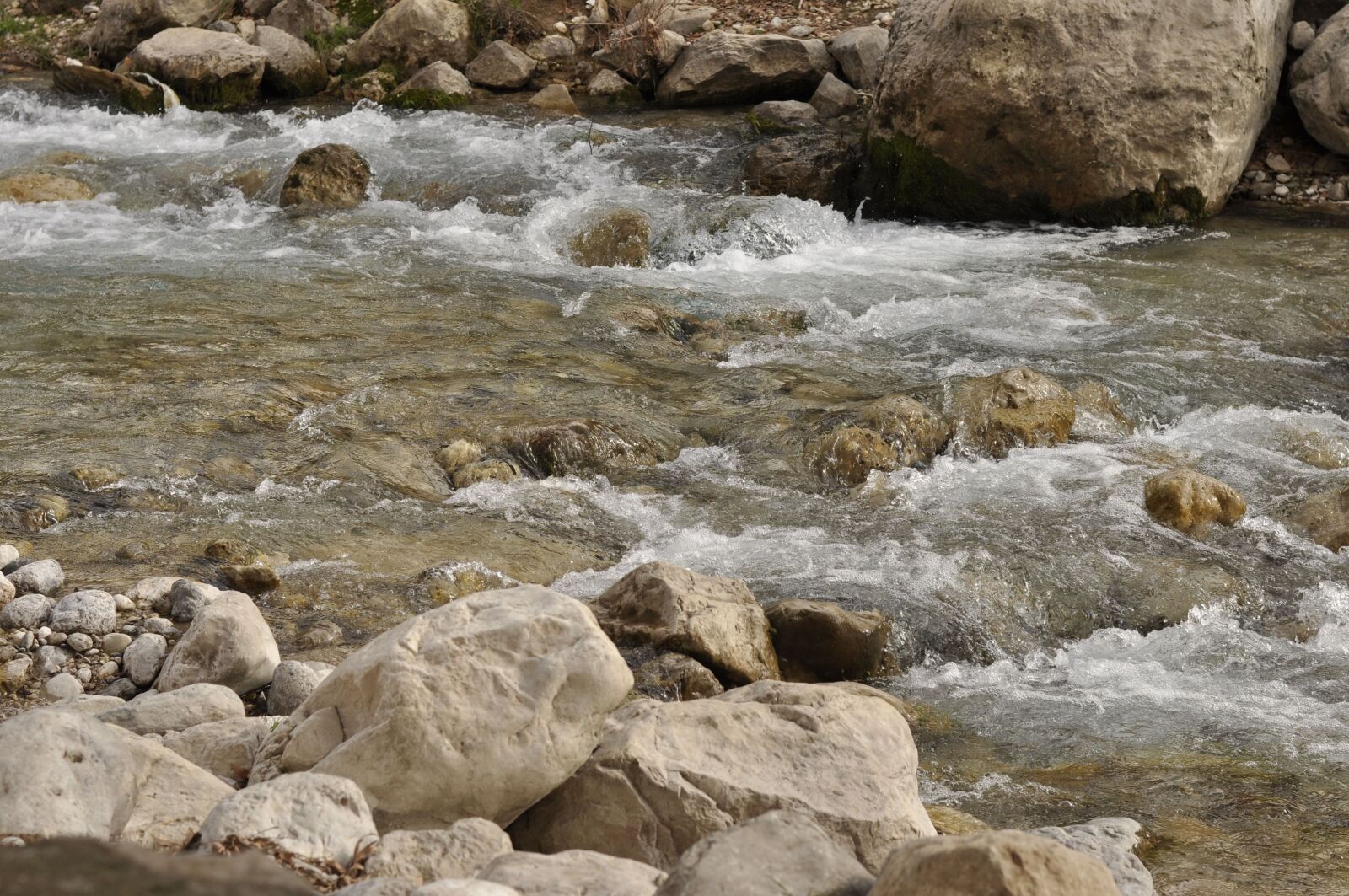 Nikon D90 sample photo. Nature, river, stone photography