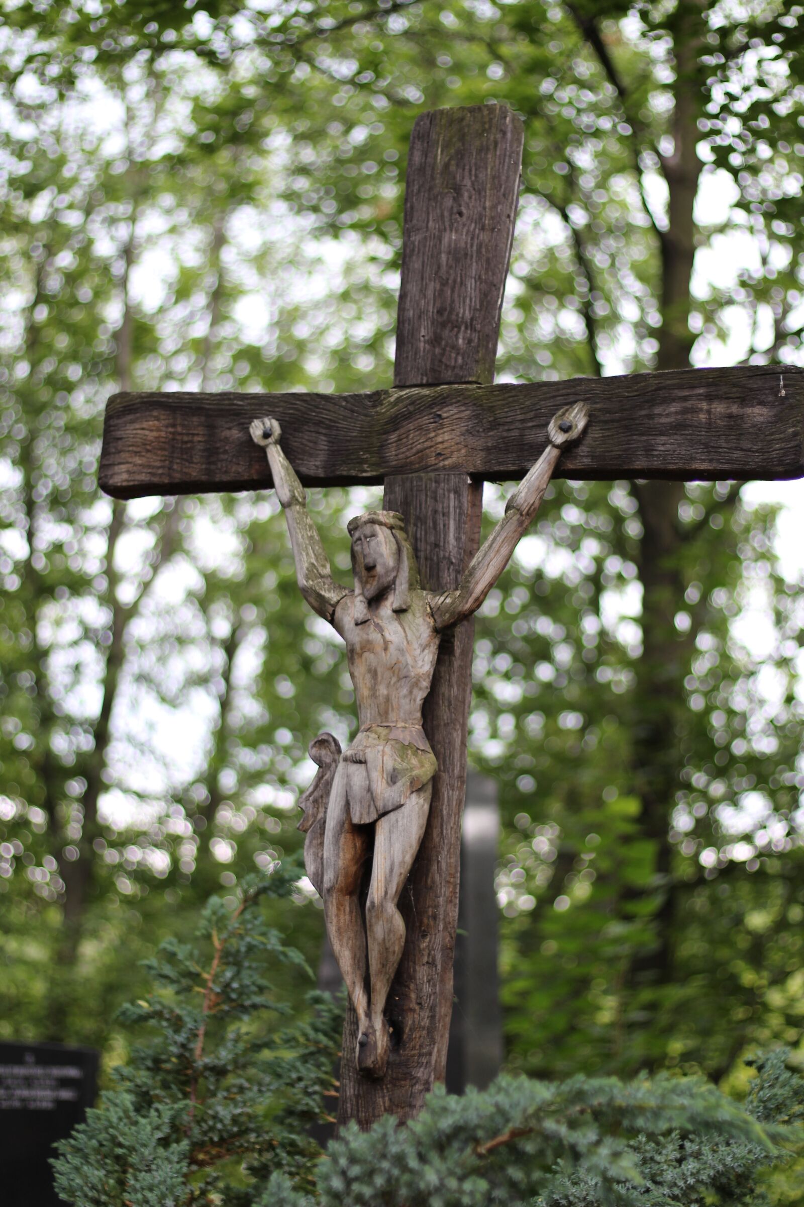 Canon EOS 700D (EOS Rebel T5i / EOS Kiss X7i) + Canon EF 50mm F1.8 STM sample photo. Cross, cemetery, necropolis photography