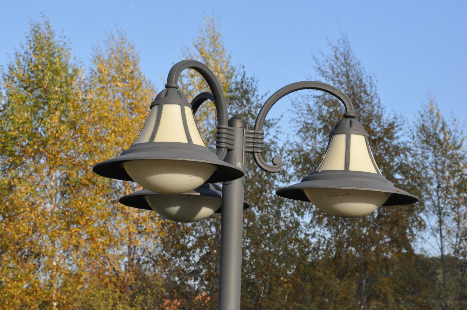 Nikon D90 sample photo. Lamp, three, color photography