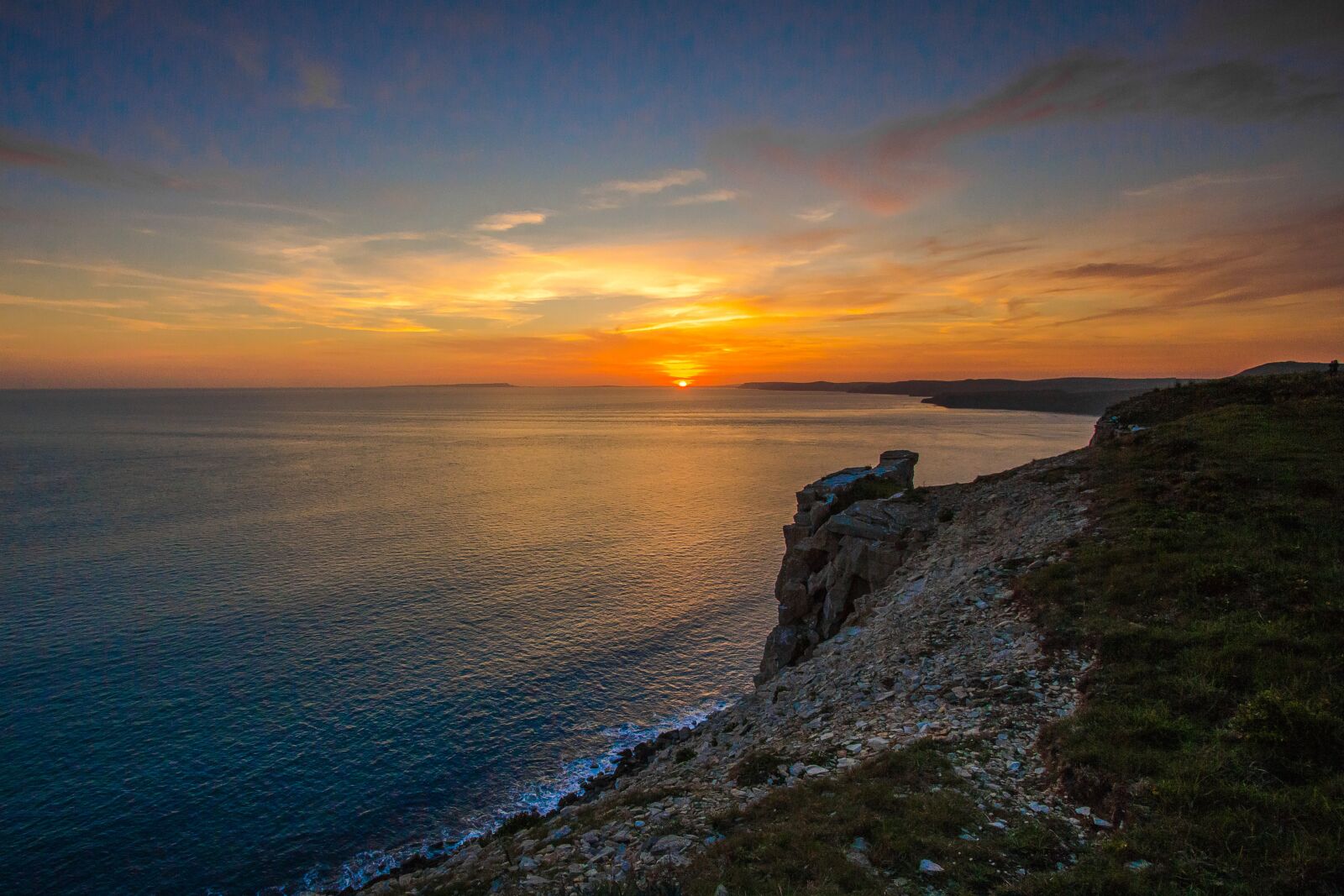 Canon EF-S 10-22mm F3.5-4.5 USM sample photo. Sunset, ocean, panorama photography