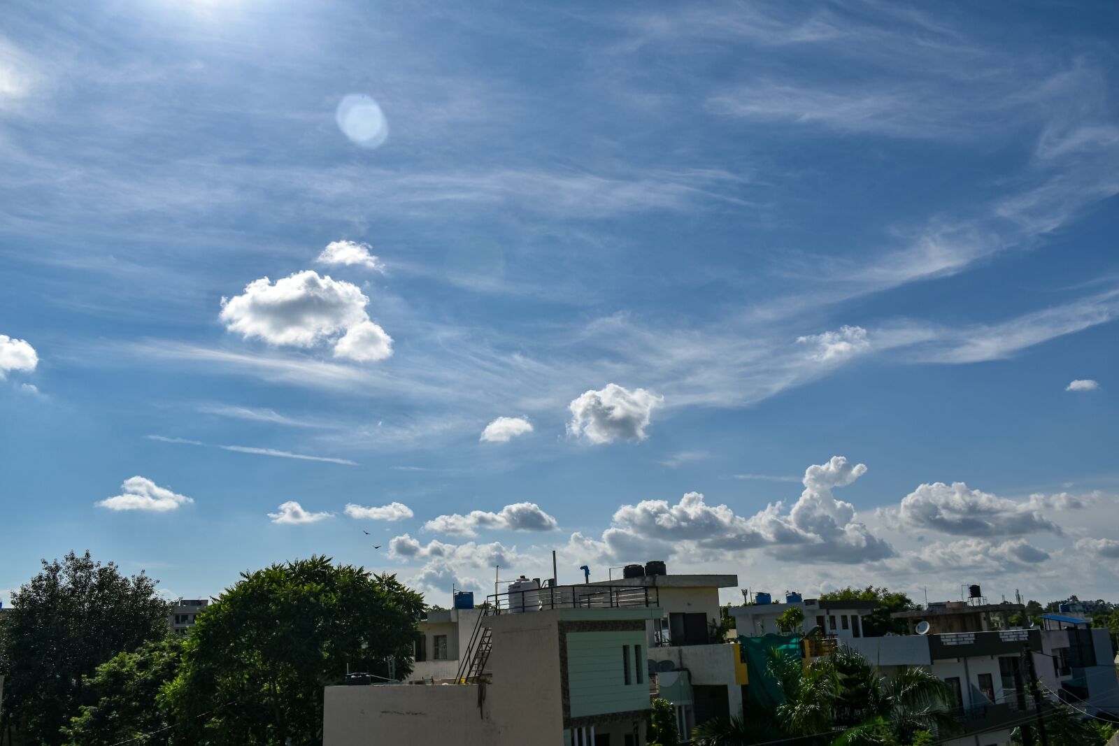 Nikon D3500 sample photo. Sky, blue, space photography