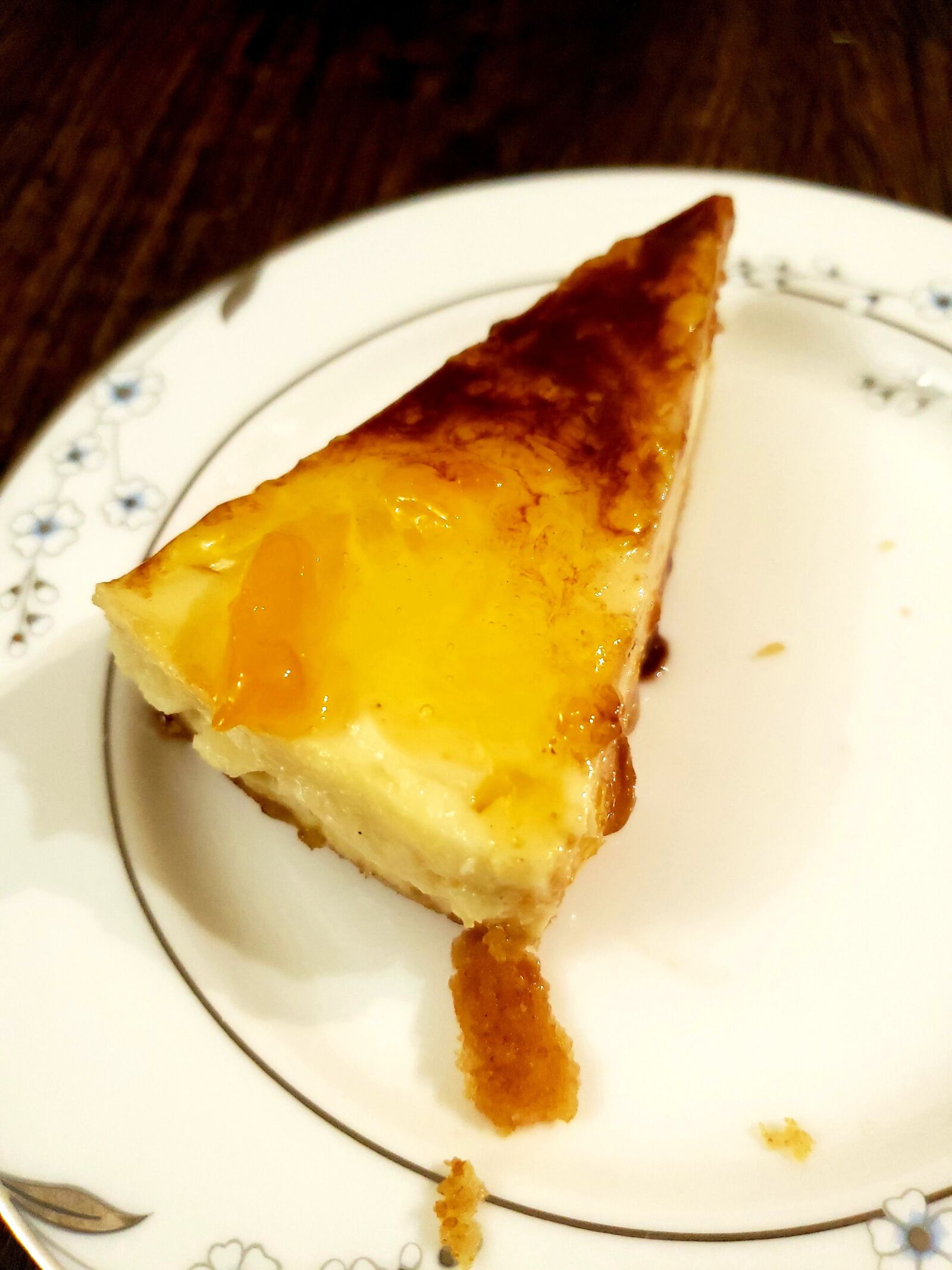 Samsung Galaxy S9+ sample photo. Cheesecake, chocolate, delicious photography