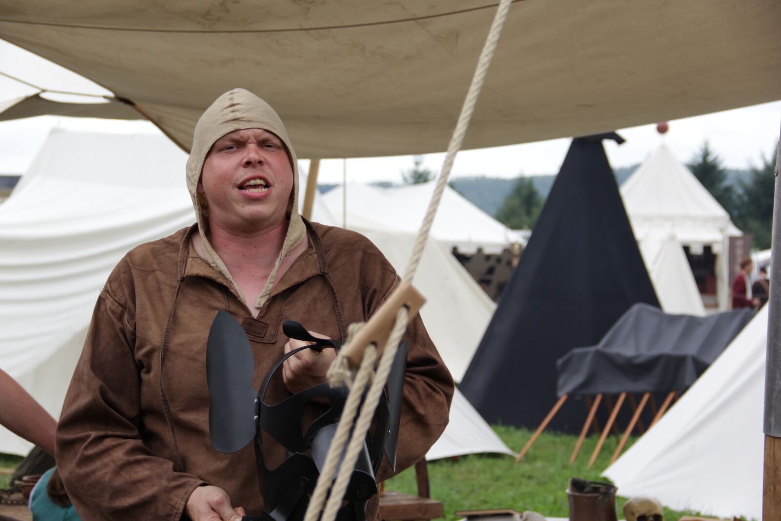 Canon EOS 60D sample photo. Middle ages, market, spectacle photography