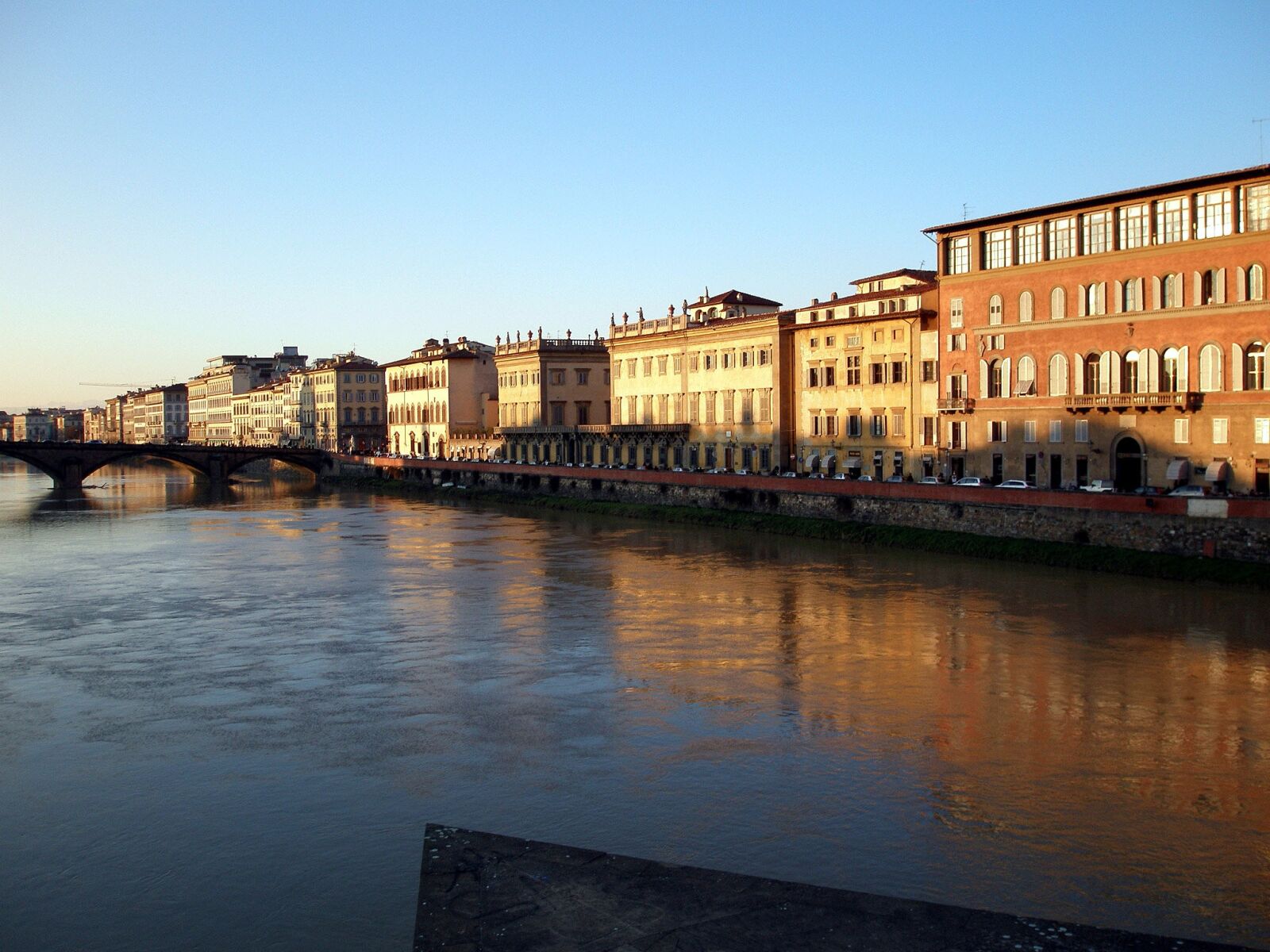 Olympus u810/S810 sample photo. Florence, italy, sunset photography
