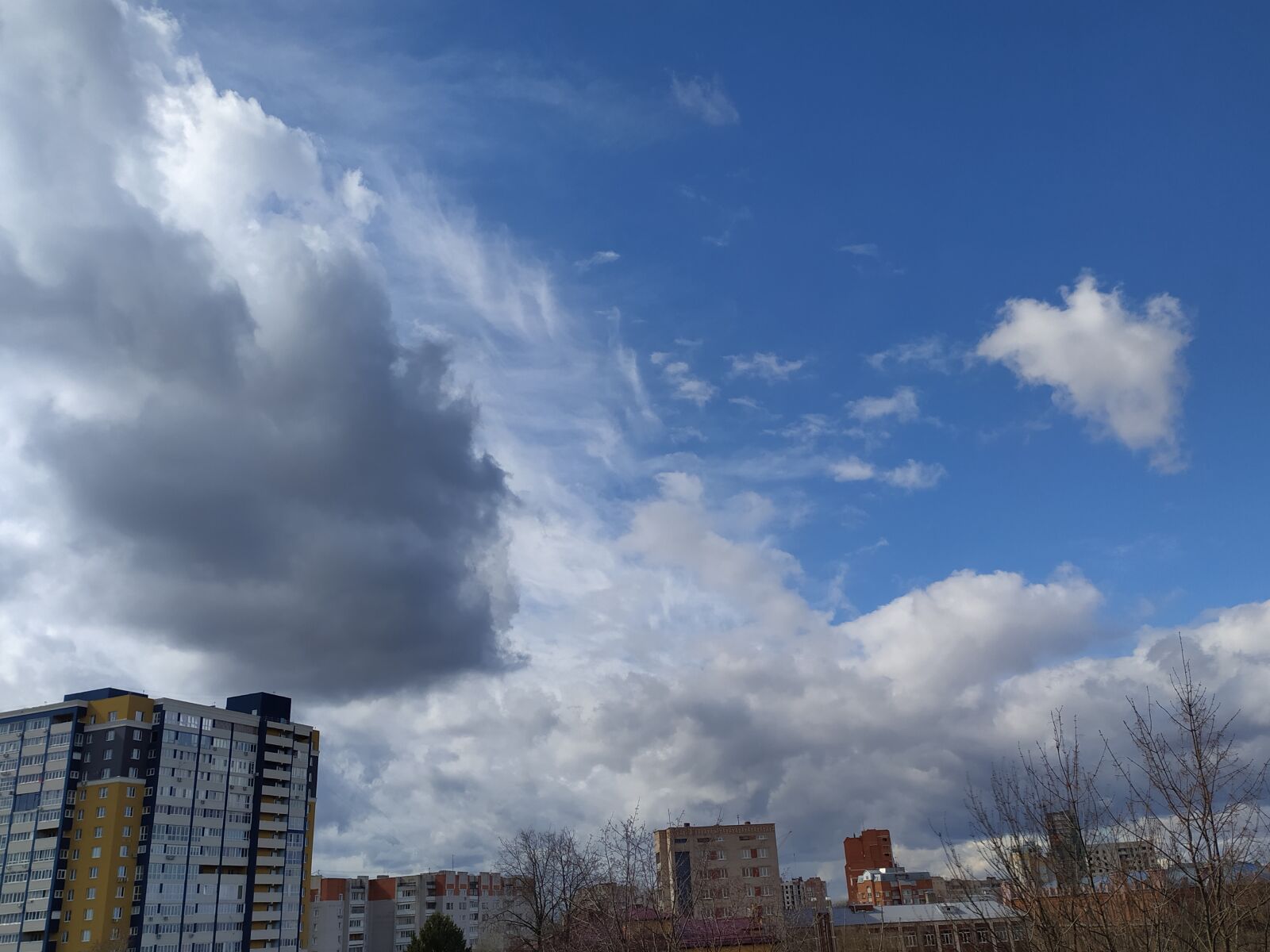 Xiaomi Redmi Note 8T sample photo. Sky, clouds, storm photography