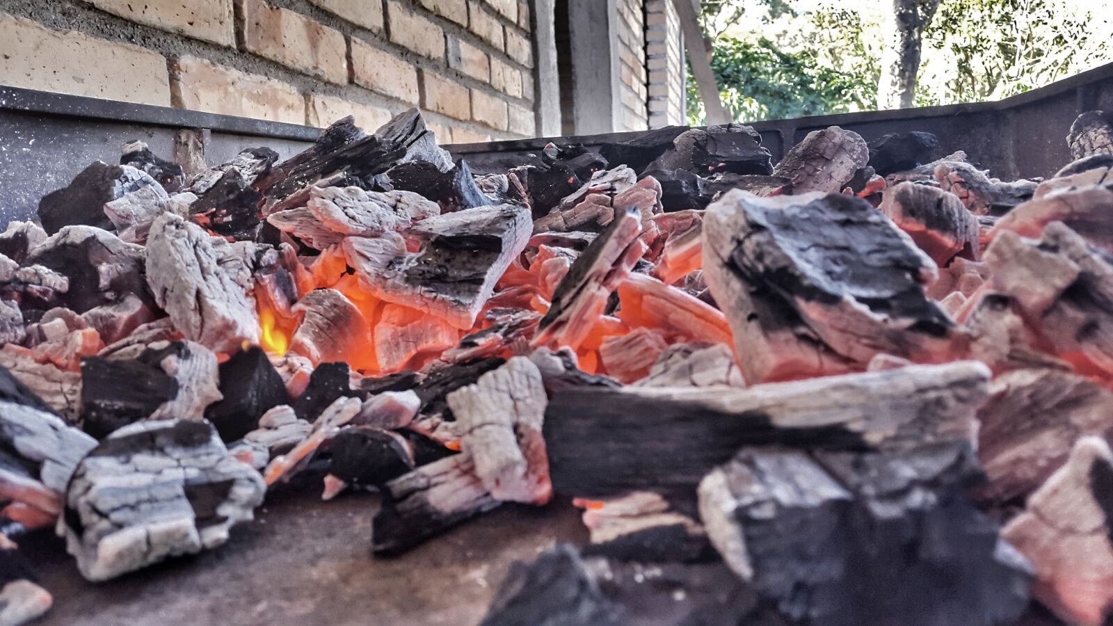 Samsung Galaxy S5 sample photo. Black, and, white, campfire photography