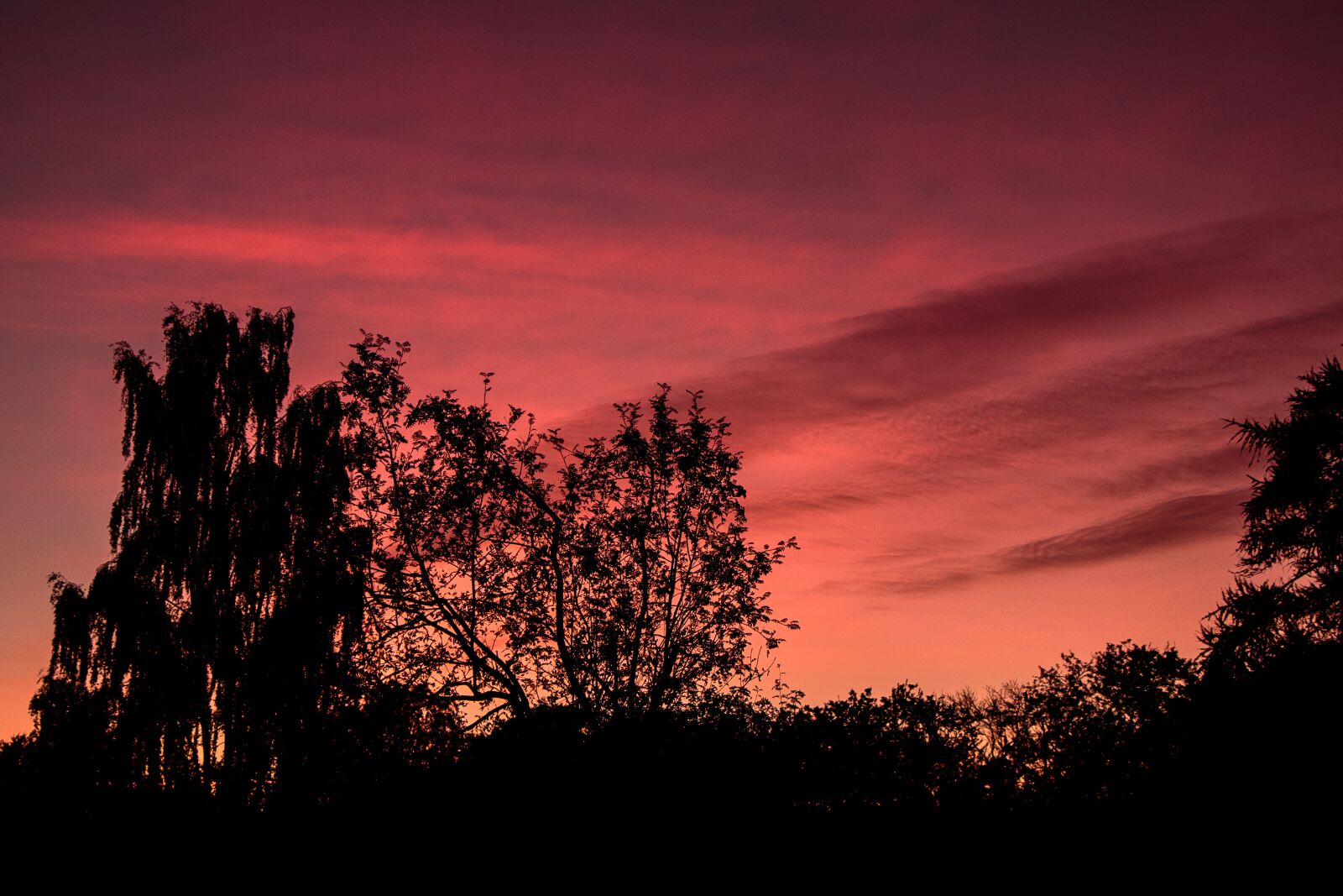 Canon EOS 70D sample photo. Sunset, sky, denmark photography