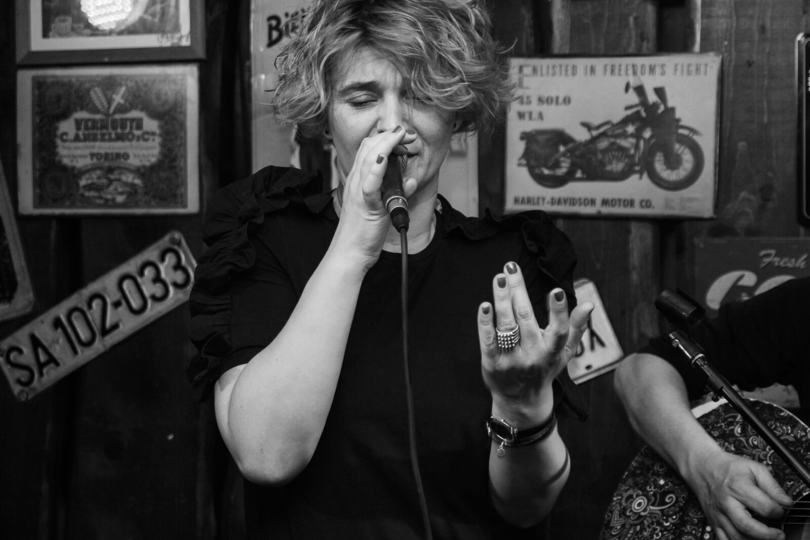 Canon EOS 600D (Rebel EOS T3i / EOS Kiss X5) sample photo. Singer, rock, roll photography