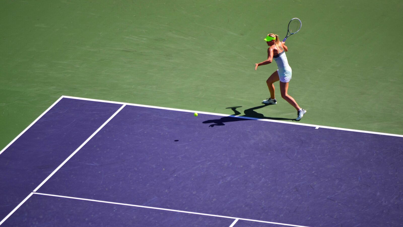 Nikon D3100 sample photo. Tennis, sharapova, indian wells photography