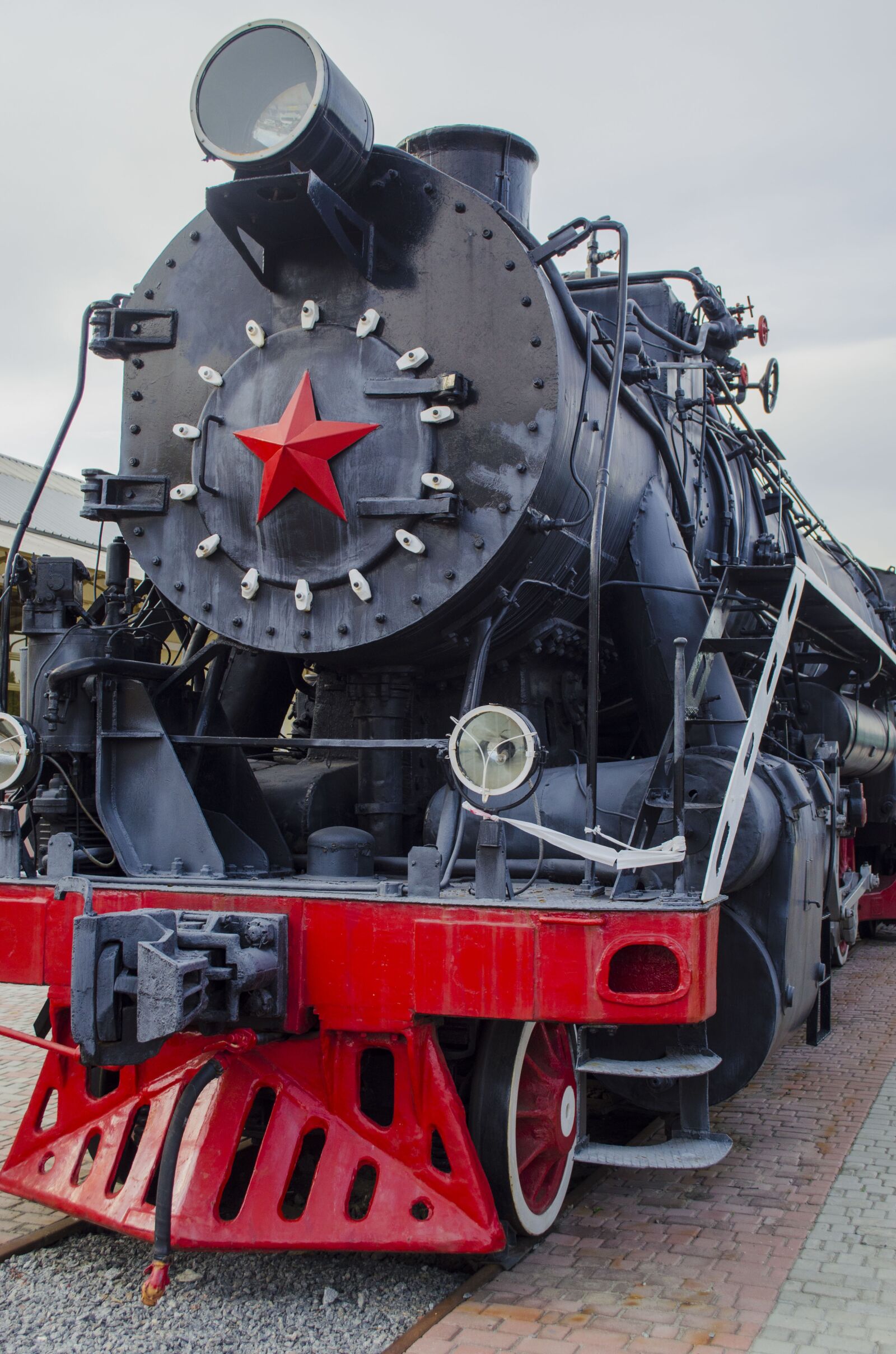 Nikon D5100 sample photo. Steam locomotive, vintage, boiler photography