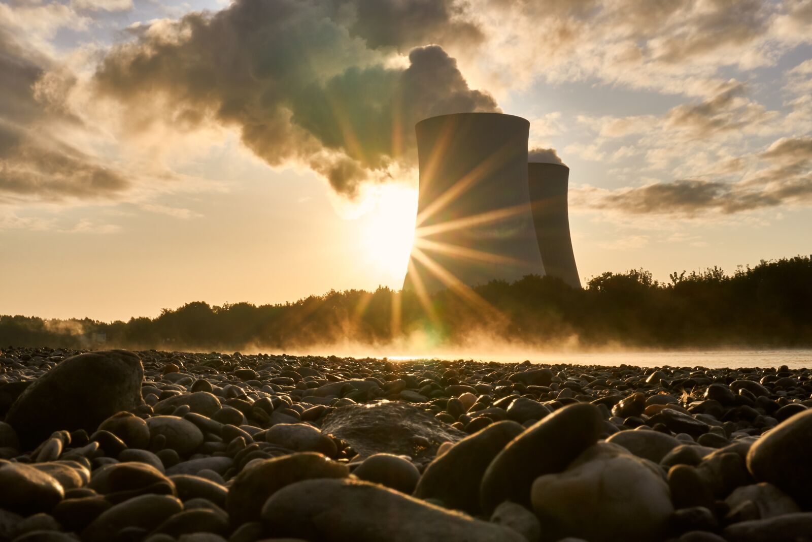 Sony a6400 sample photo. Nuclear power plant, cooling photography
