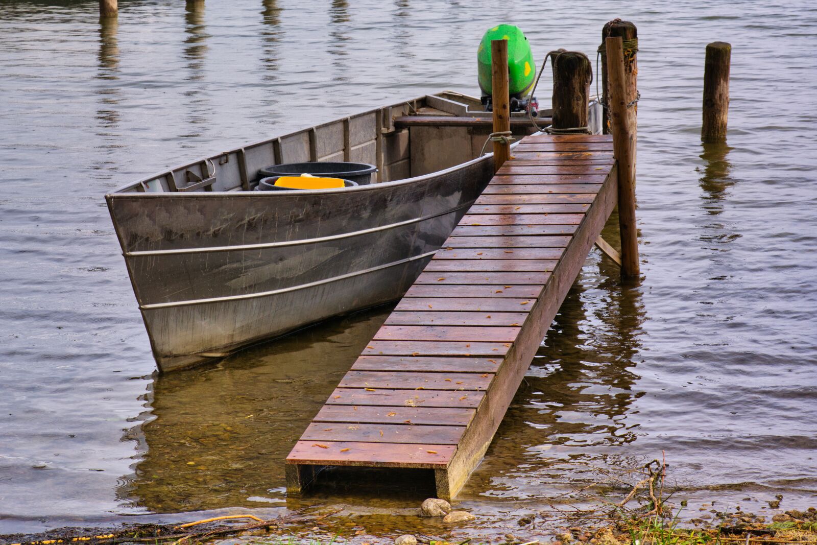 Nikon D7100 sample photo. Boat, bank, jetty photography