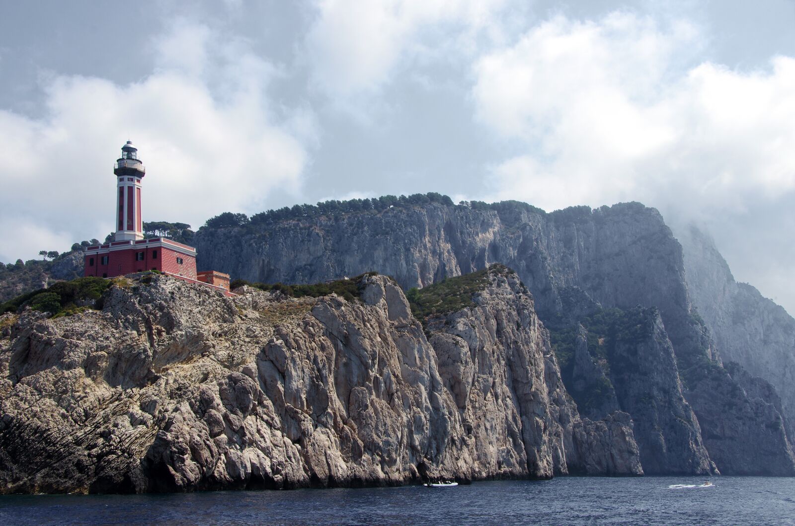 Pentax K-5 sample photo. Italy, capri, lighthouse photography