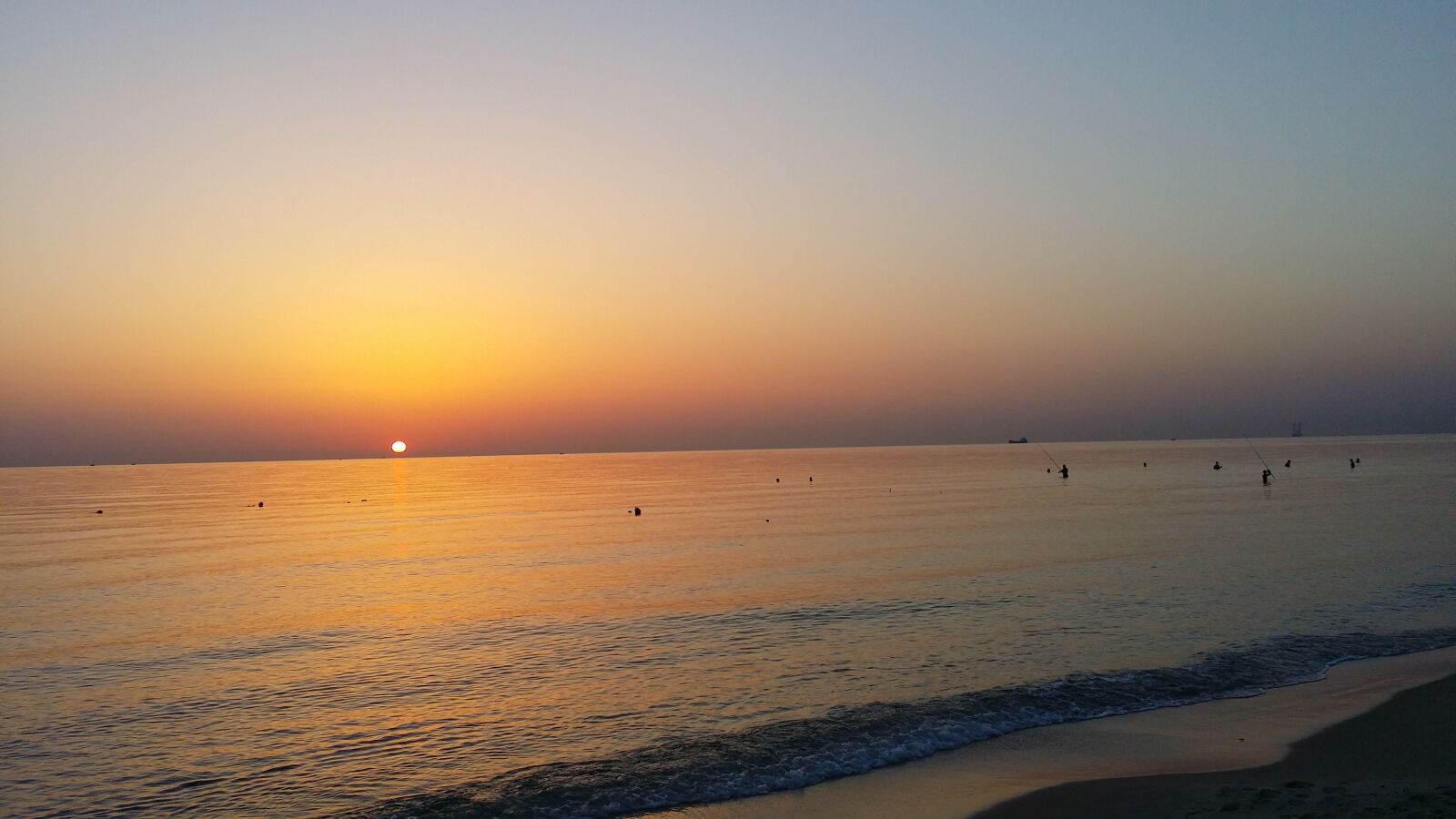 Samsung Galaxy Note5 sample photo. Tunisia, sunset, sea photography