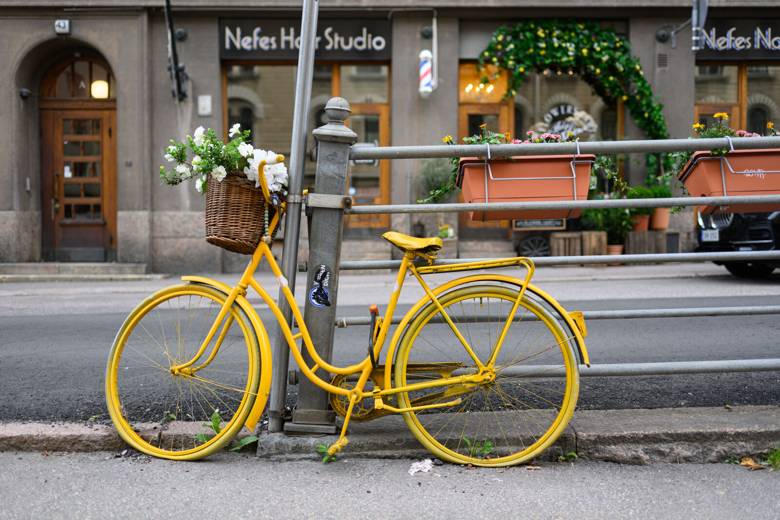Nikon Nikkor Z 35mm F1.4 sample photo. Bicycle street photography