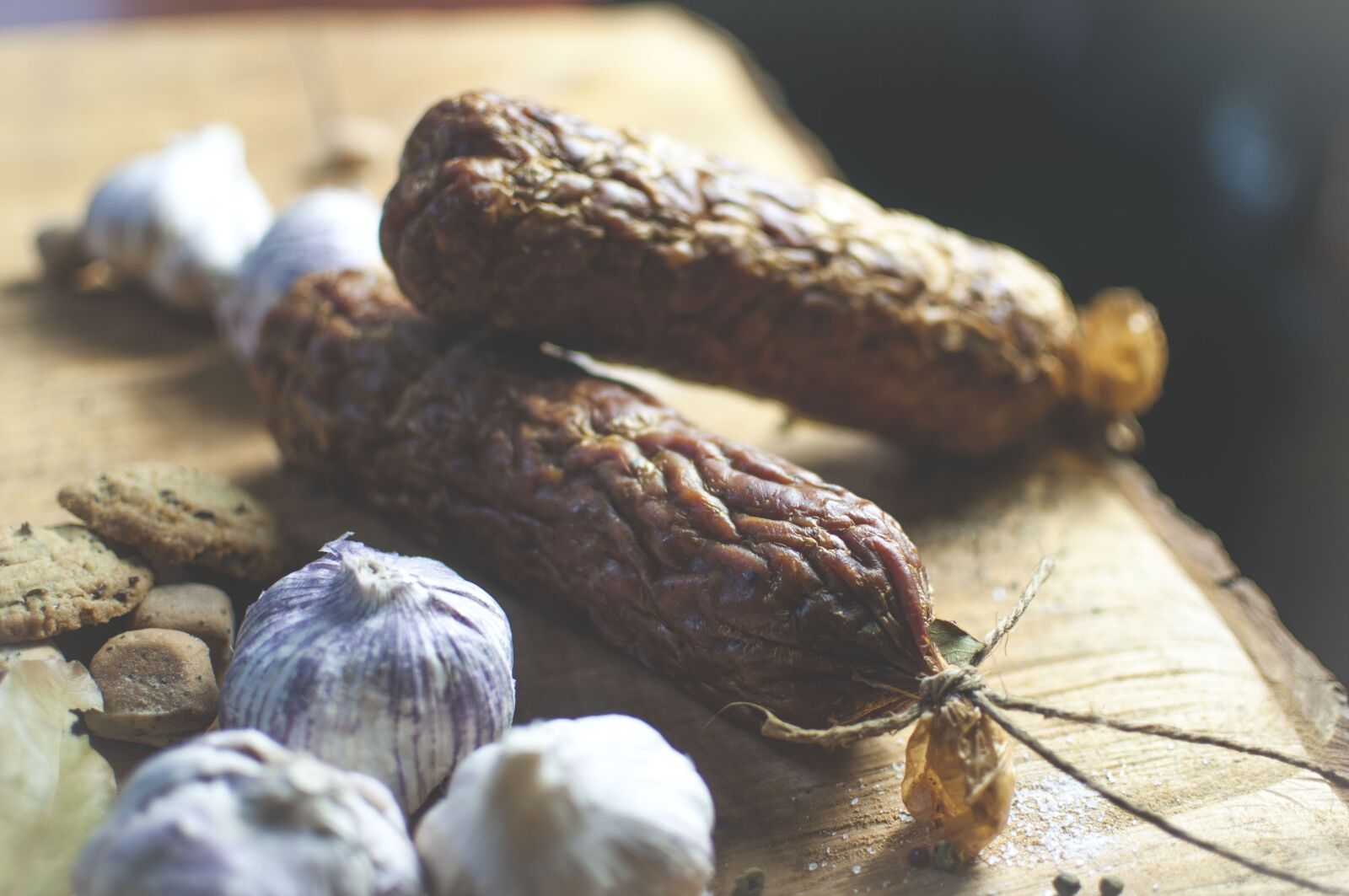 Nikon D90 sample photo. Traditional meat, smoked, food photography