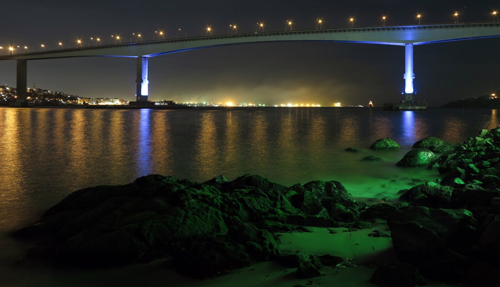 Canon PowerShot G1 X sample photo. Bridge, landscape, night photography