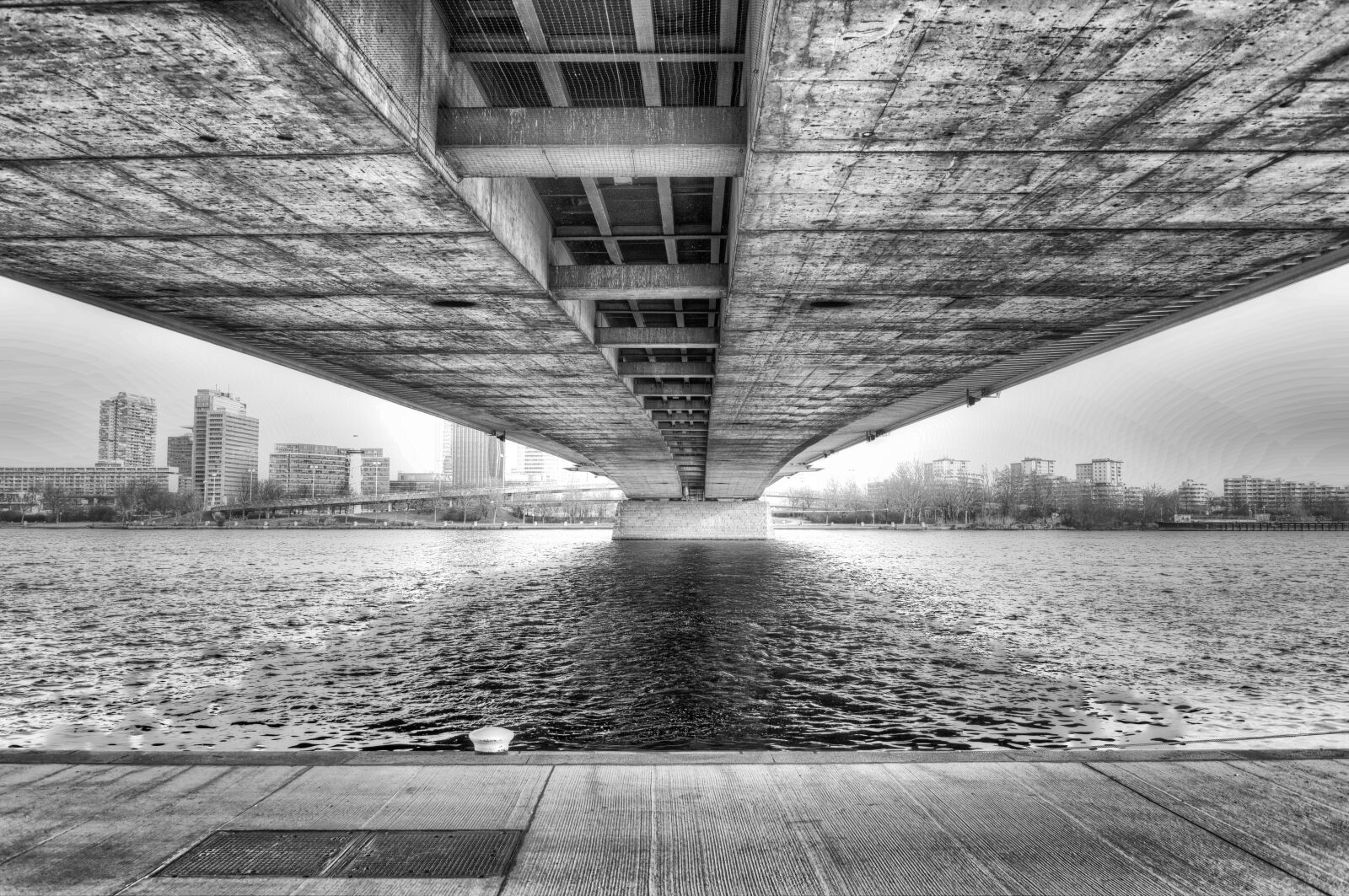 Nikon D810 sample photo. Bridge, vienna, architecture photography