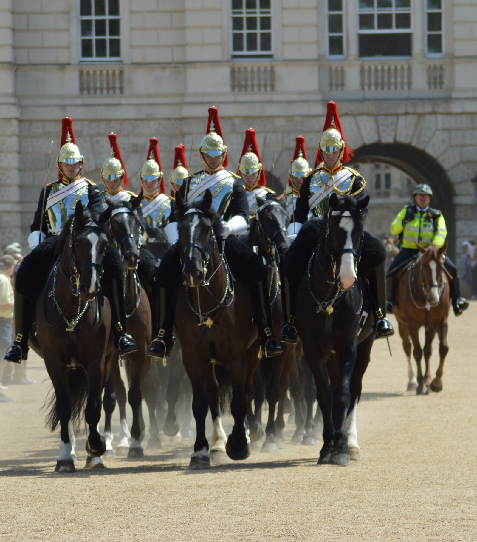 Nikon D3200 sample photo. Household calvary, horse guards photography