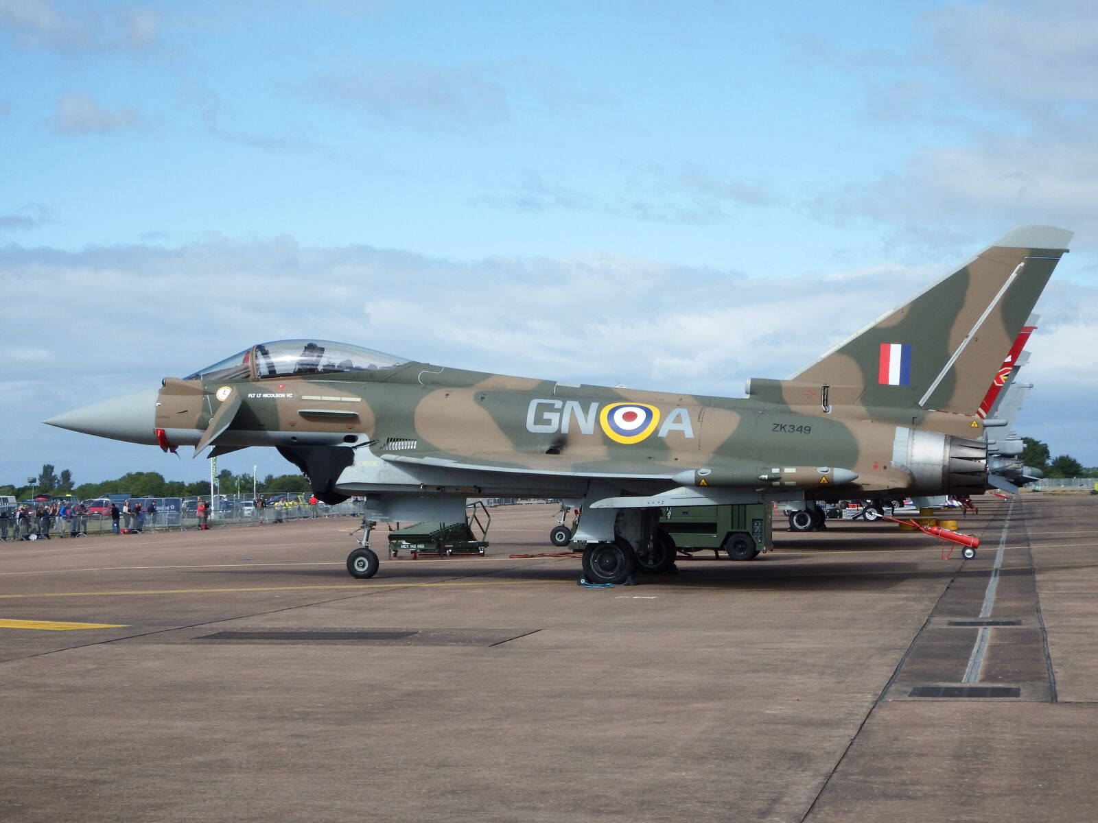 Fujifilm FinePix SL1000 sample photo. Typhoon, raf, airshow photography